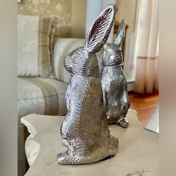 Classic Silver Bunny Figurine✨NEW✨ - Picture 4 of 8